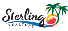Logo for Sterling Realtors, the largest provider of Galveston, TX vacation rentals in the America